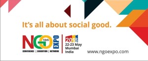 Read more about the article Join us at the “10th NGO Expo 18” at Mumbai on 22nd – 23rd May, 2018